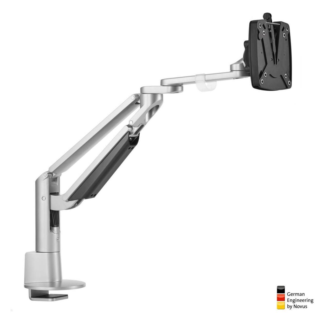 Novus Clu Plus C Monitor Tischhalterung bis 40 Zoll (991+3019+000), silber (Tisch, 40", 15 kg) (991+3019+000)