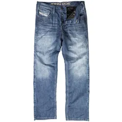 John Denim XTM Light Blue Motorrad Jeans