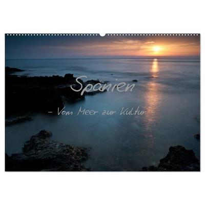 Spanien (Wandkalender 2027 DIN A2 quer), CALVENDO Monatskalender
