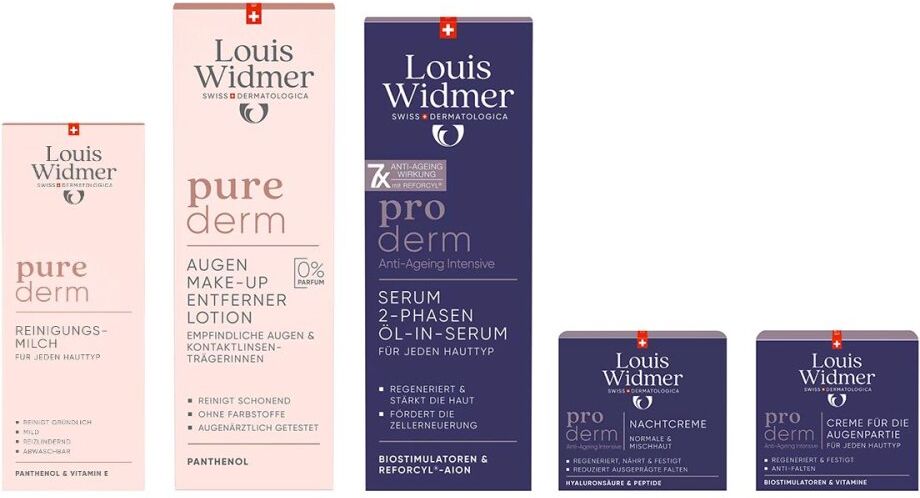 Louis Widmer Widmer Set: Sanfte Reinigung, Augenpflege & Regeneration 1Set