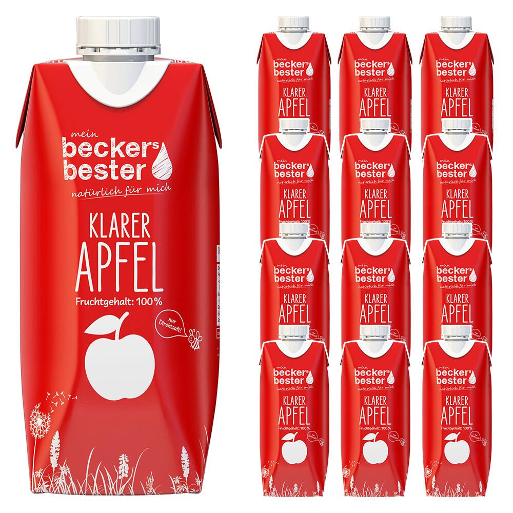 beckers bester KLARER APFEL Direktsaft 77109