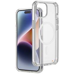 hama 00136030 Handyhülle MagCase Extreme Protect für Apple iPhone 15 Plus, durchsichtig