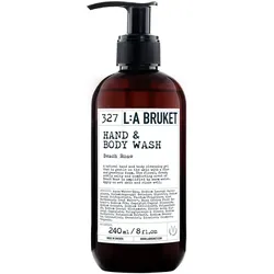 240 ml L:A Bruket 327 Hand & Body Wash  Beach Rose