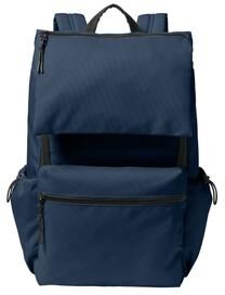 Port Authority BG940 Matte Oxford Backpack in River Blue Navy size OSFA   Denier Polyester