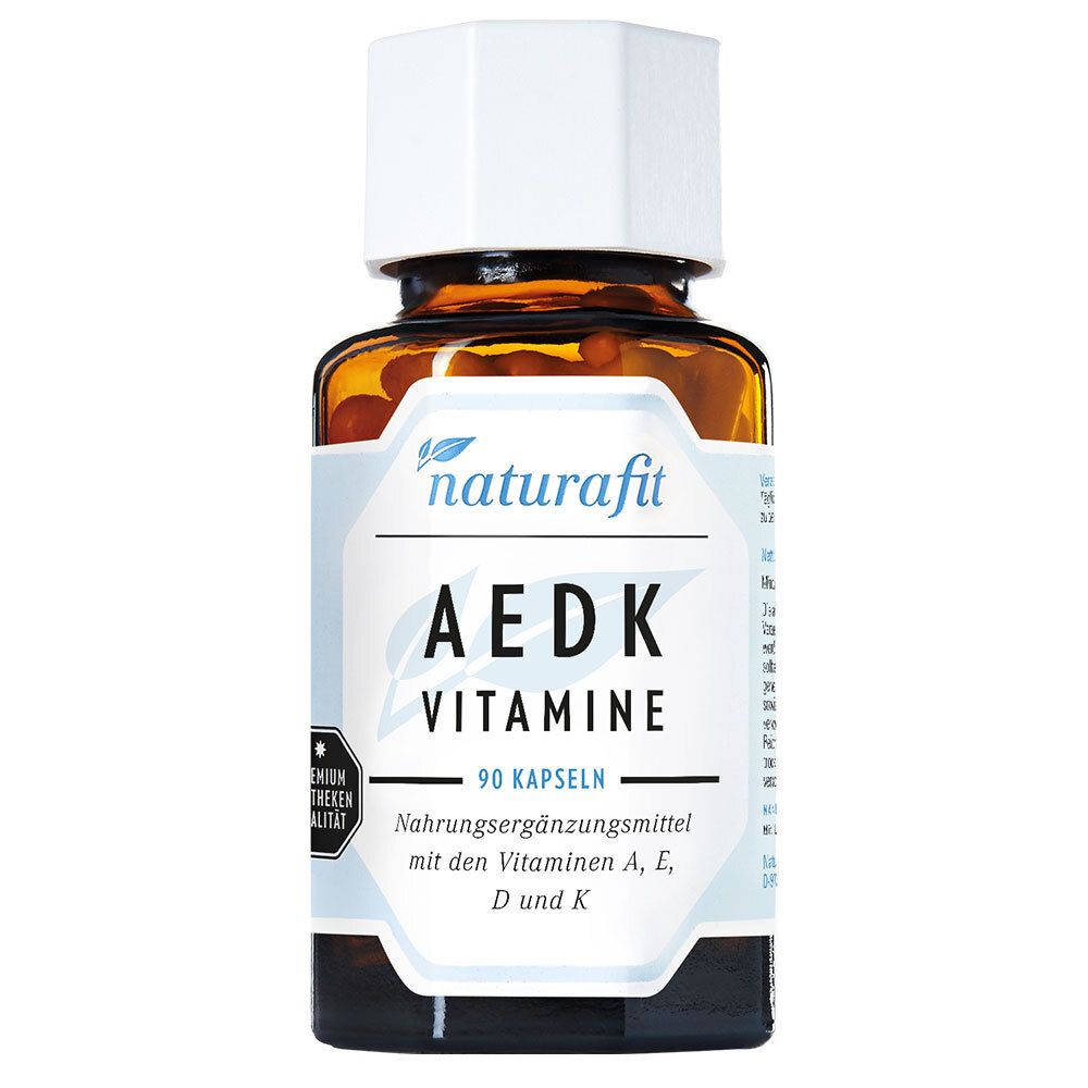 Naturafit Aedk Vitamine Kapseln 90 St