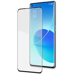 Celly 3D Glas Transparenter Bildschirmschutz Oppo 1 Stück (1 Stk., Oppo Find X3 Neo 5G, Oppo Reno 6 Pro 5G), Smartphone Schutzfolie, Transparent