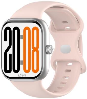 Everyday Crate Honor Watch X5 Silicone Watch Band With Butterfly Buckle Adjustable Replacement Strap light Pink