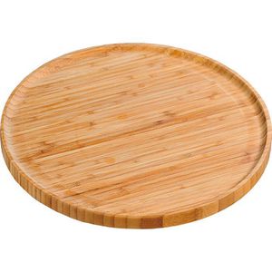 Kesper Pizzateller 58463, Bambus natur, Ø 32cm