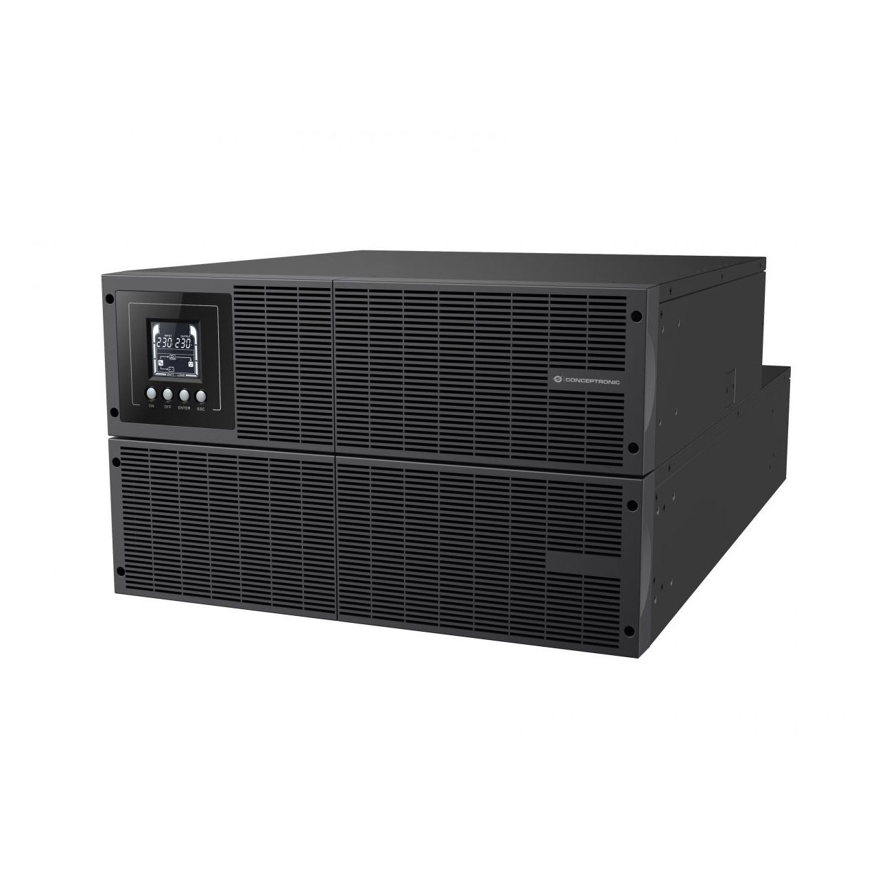 Conceptronic ZEUS USV 6000VA 6000W Online UPS,IEC EPO Port (Speditionsversand)