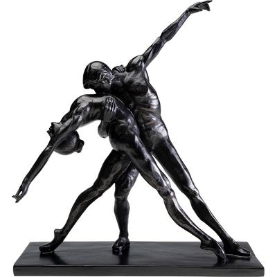 Dekofigur KARE DESIGN "Deko Figur Dancers 38cm", schwarz, B:34,3cm H:38cm T:12,5cm, Dekofiguren