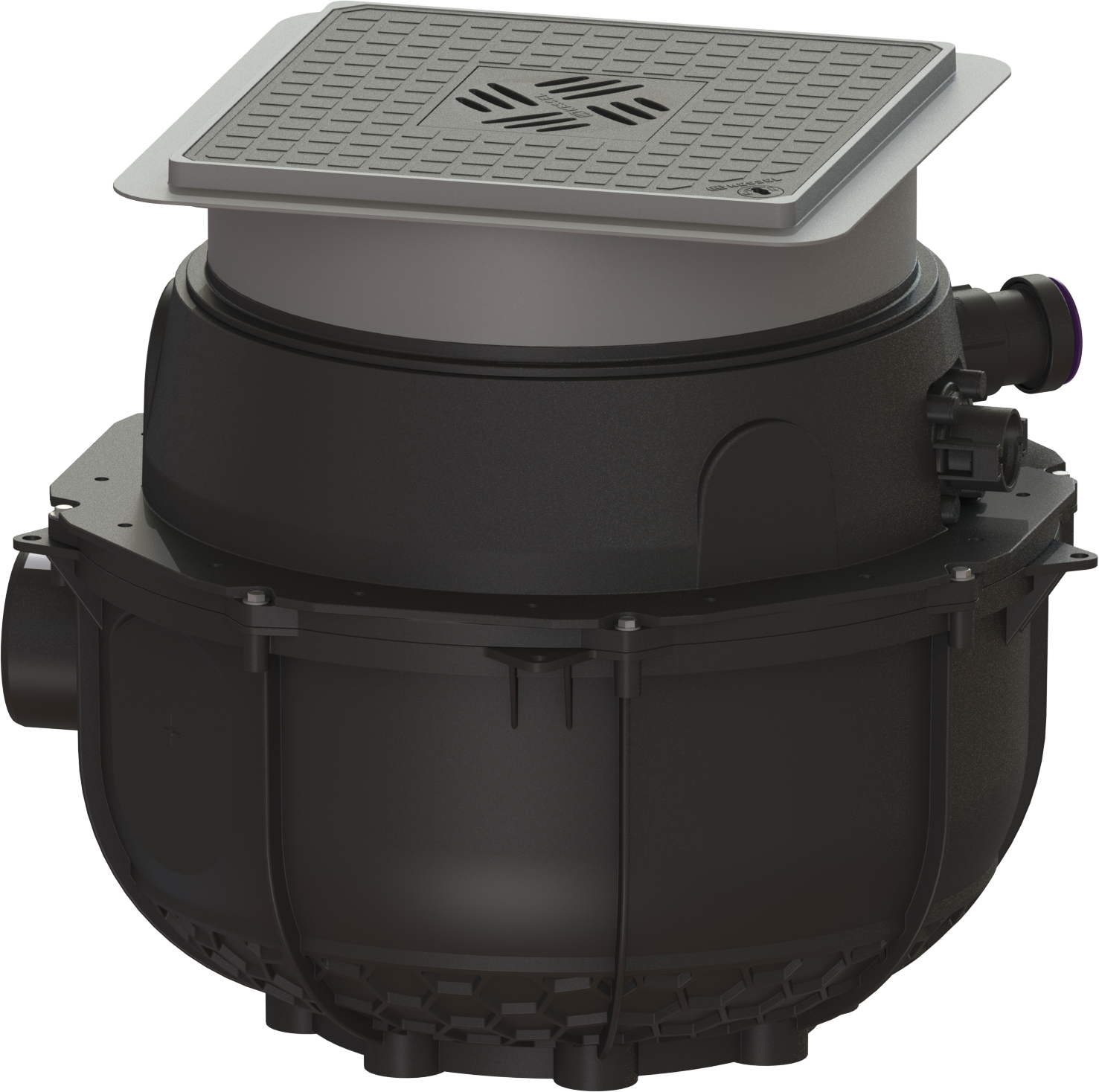 Kessel Chaudière Aqualift S système de levage 280500SC GTF 500-S1 résistant, noir, pour installation dans plaque de base, 230 V