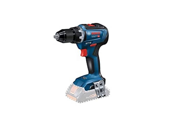 Bosch PRO Perceuse-visseuse sans fil GSR 18V-55 La puissante perceuse-visseuse 18 V Bosch d'entrée de gamme avec moteur sans charbon GSR 18V-55 solo carton