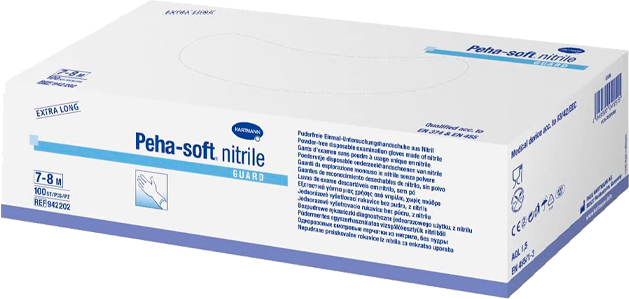 Hartmann Luvas Peha-soft Nitrile Guard Tamanho XS