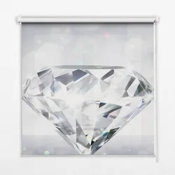 INNENROLLO - Fensterrollo - Rollo - 130x140 cm - Diamanten