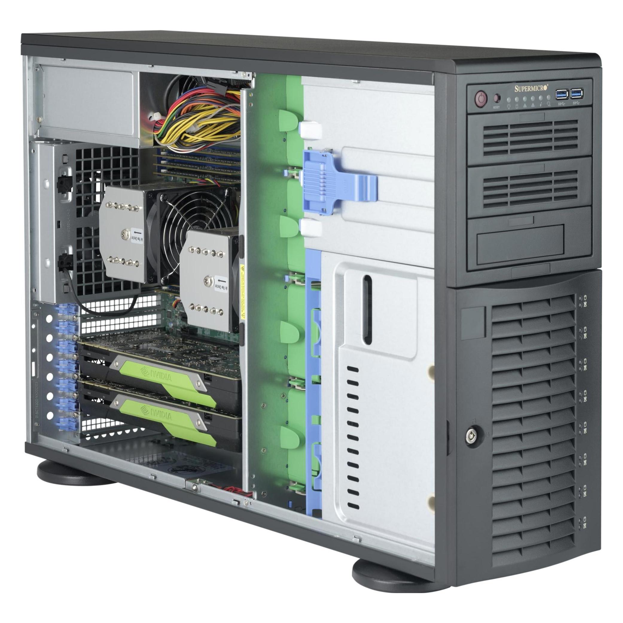 Supermicro 7049A-T: 2x Xeon Scalable (SYS-7049A-T)