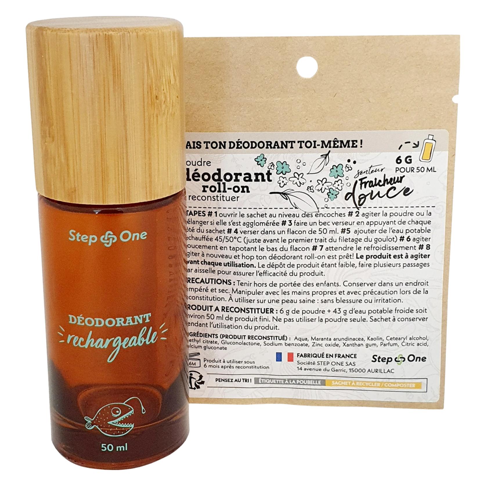 Step One Deo RollOn Pulver - Süsse Frische (Roll-on, 50 ml) (25333097)