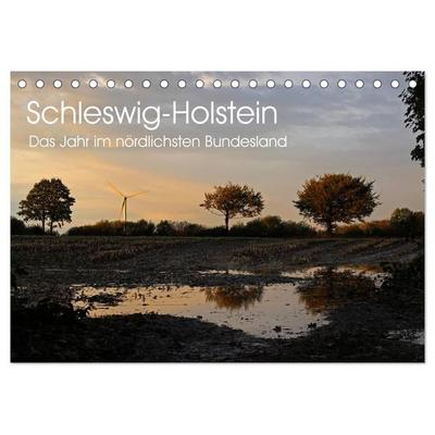 Schleswig-Holstein (Tischkalender 2027 DIN A5 quer), CALVENDO Monatskalender