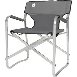 Coleman Deck Chair Klappbarer Campingstuhl Aluminium silber ohne Tisch