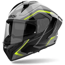 Airoh, Motorradhelm, Matryx Wide Gelb Gloss Helm (XL)