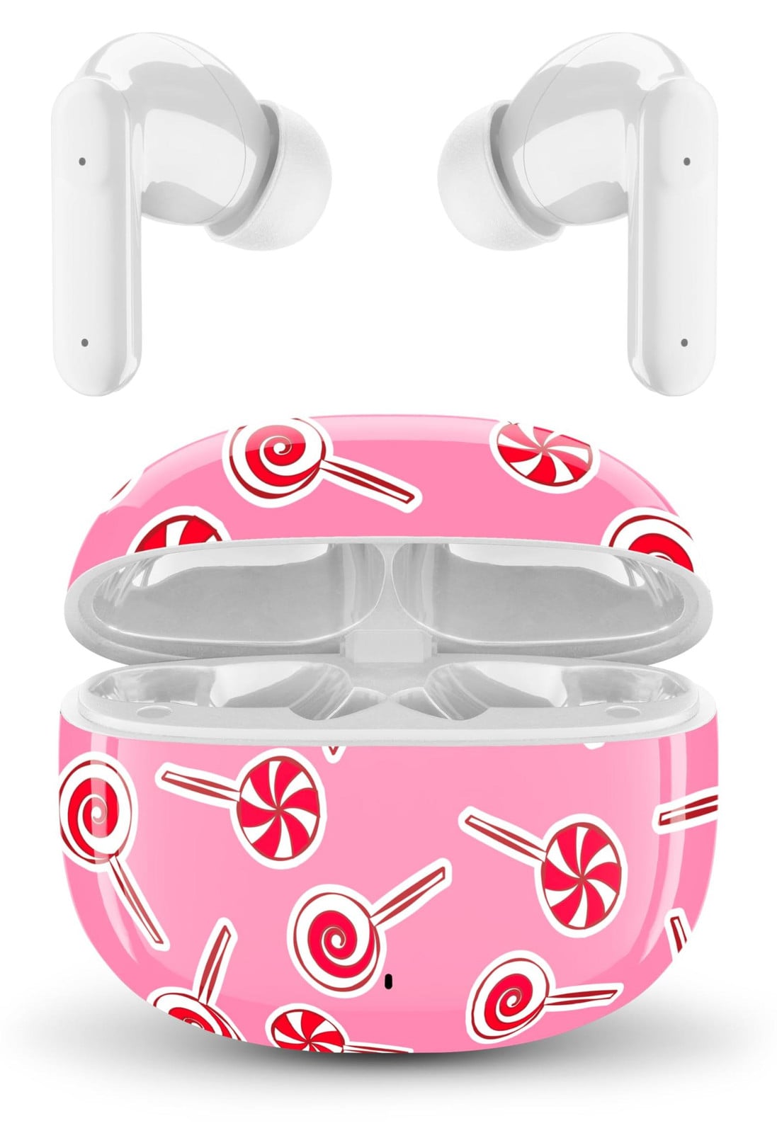 Music Sound True Wireless Stereo Koptelefoon met microfoon - Roze