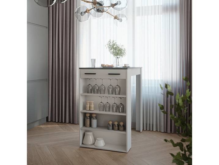Vicco Bartisch Repose, Anthrazit/Weiß, 67 x 100 cm (1-St)