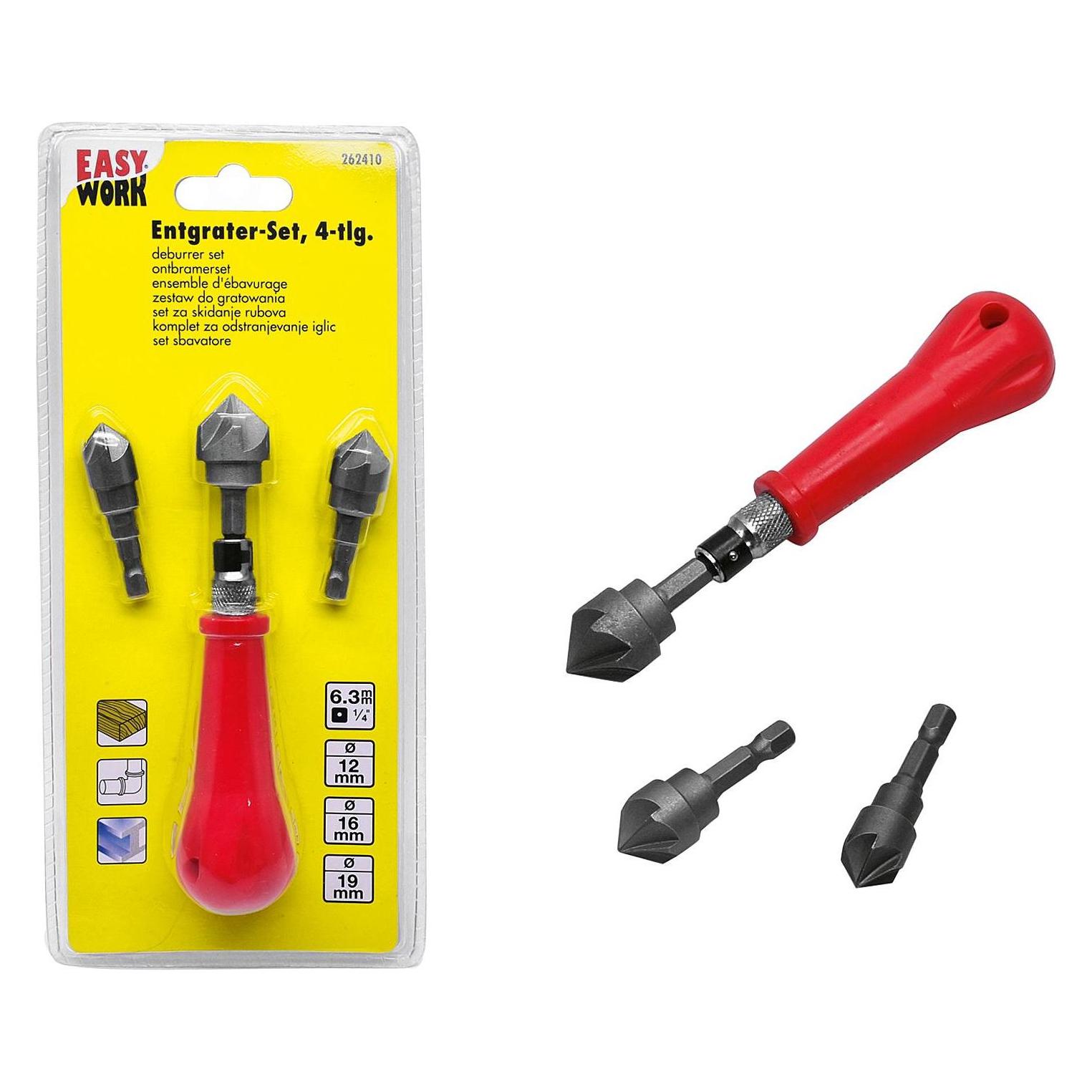 Easy Work EW Handentgrater-Set 3-tlg. (240 mm) (EASY WORK) Mindestbestellmenge: 6 Stück