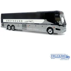 Iconic Replicas Greyhound Scenicruiser Vintage Livery Prevost H3-45 Coach Bus IR-0659