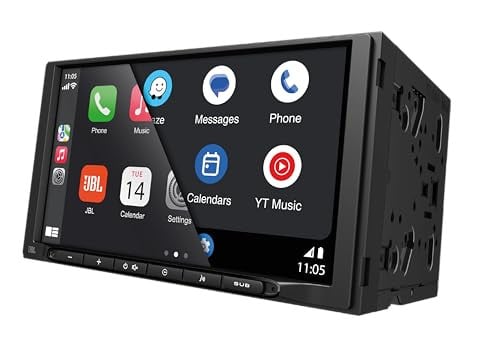 JBL Legend 700D 2-DIN multimediaradio met 7 inch scherm, Bluetooth en GPS, zwart
