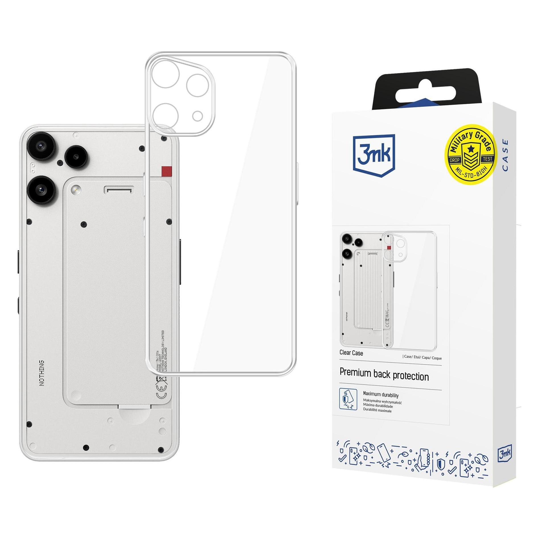 3MK ochranný kryt Clear Case pro Nothing Phone (3a) Lite (Nothing Phone (3a)) (5903108749633)