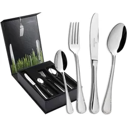 TAFELBESTECK INKL. BESTECKBOX Ligato silber 24-tlg.