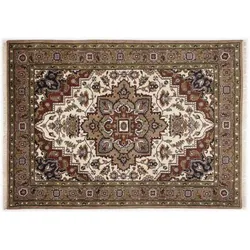 Oriental Collection Heriz Teppich Imperial cream / brown 90cm x 160cm