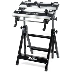 XPOtool, Werkbank + Arbeitsbock, Mobile Werkbank (59 cm, 60 cm)