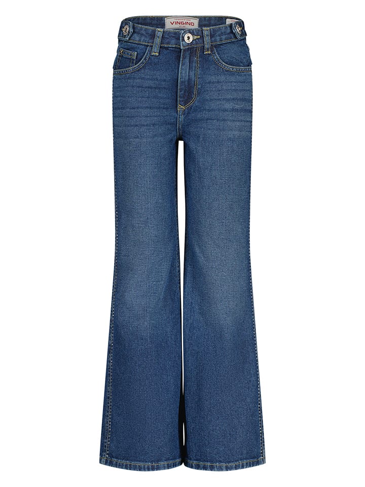 Vingino Jeans - Wide leg - in Dunkelblau - 140