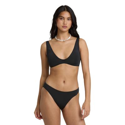 Triangel-Bikini-Top BILLABONG "Sol Searcher Scoop Tank", Damen, Gr. M, schwarz, Obermaterial:82% Polyester, 18% Elasthan., Bikini-Oberteile
