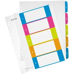 Leitz, Ordner Zubehör, Plastikregister