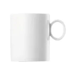 6er-Set Thomas Kaffeebecher Loft 380 ml Porzellan Weiß L (Large)