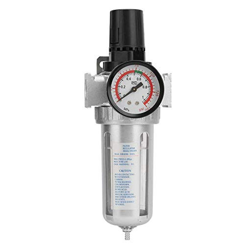 DEWIN drukregelaar en waterafscheider voor perslucht, BSP 1/2 inch