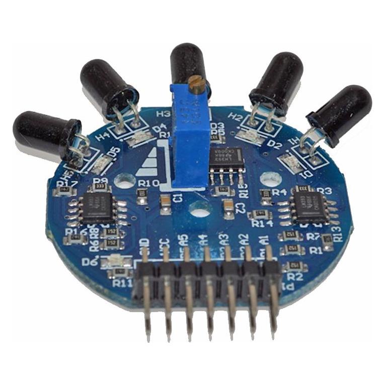Allnet 4duino 5 Kanal Flammen-Sensor Modul Analog/Digital (ALL_OY_3055)