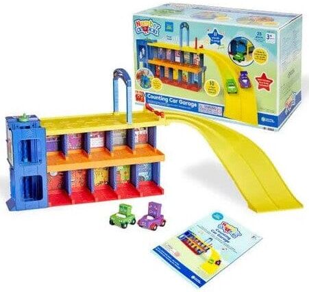 Numberblocks Counting Car Garage - Ages 3+ - Educational Toy Learning Resources