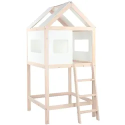 Hausbett-Aufsatz Tower Lack Weiß