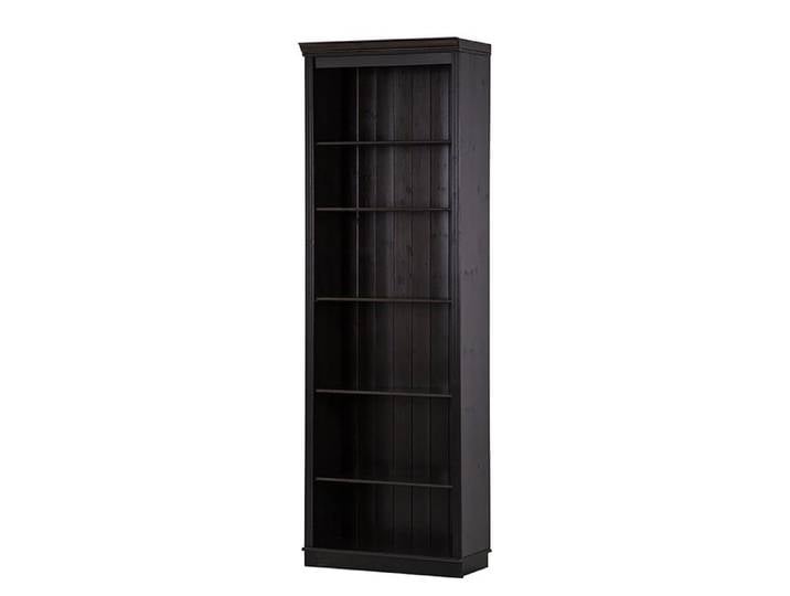 Anita-bibliothèque Avec 5 Étagères En Pin Marron Foncé