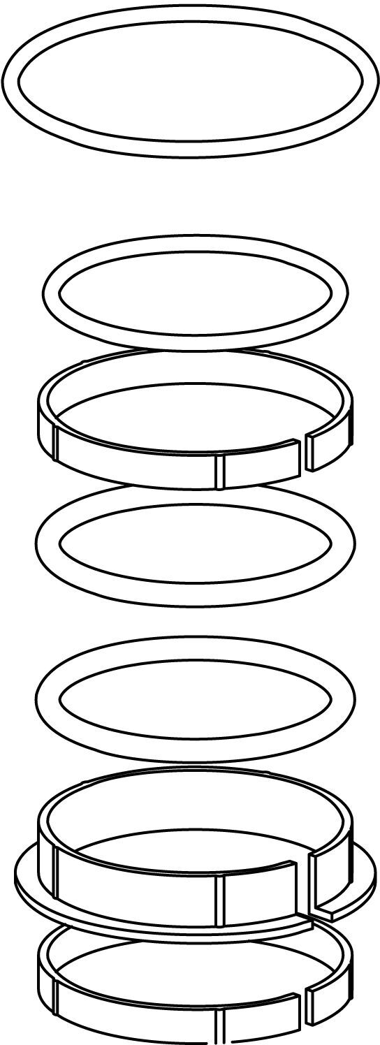 KWC replacement seal set Z.535.558