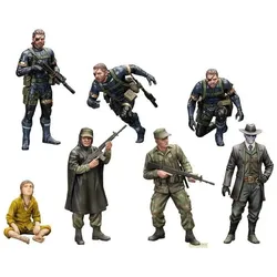 Kotobukiya Metal Gear Solid V figurines Plastic Model Kit 1/35 Metal Gear Solid Ground Zero Set 5 cm