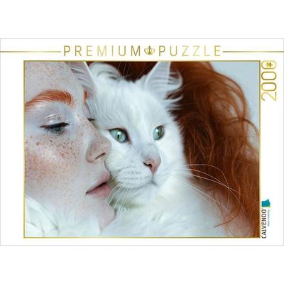 CALVENDO Puzzle Weiße Perser | 2000 Teile Lege-Größe 90x67cm Foto-Puzzle für glückliche Stunden, Sonstige von , Calvendo Puzzle