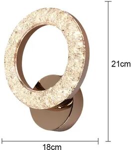 Friendly Fresh Finds Modern LED Wall Lamp Acrylic Wall Sconce For Bedroom Living Room Hallway Luxury Indoor Lighting a Style 0 5w