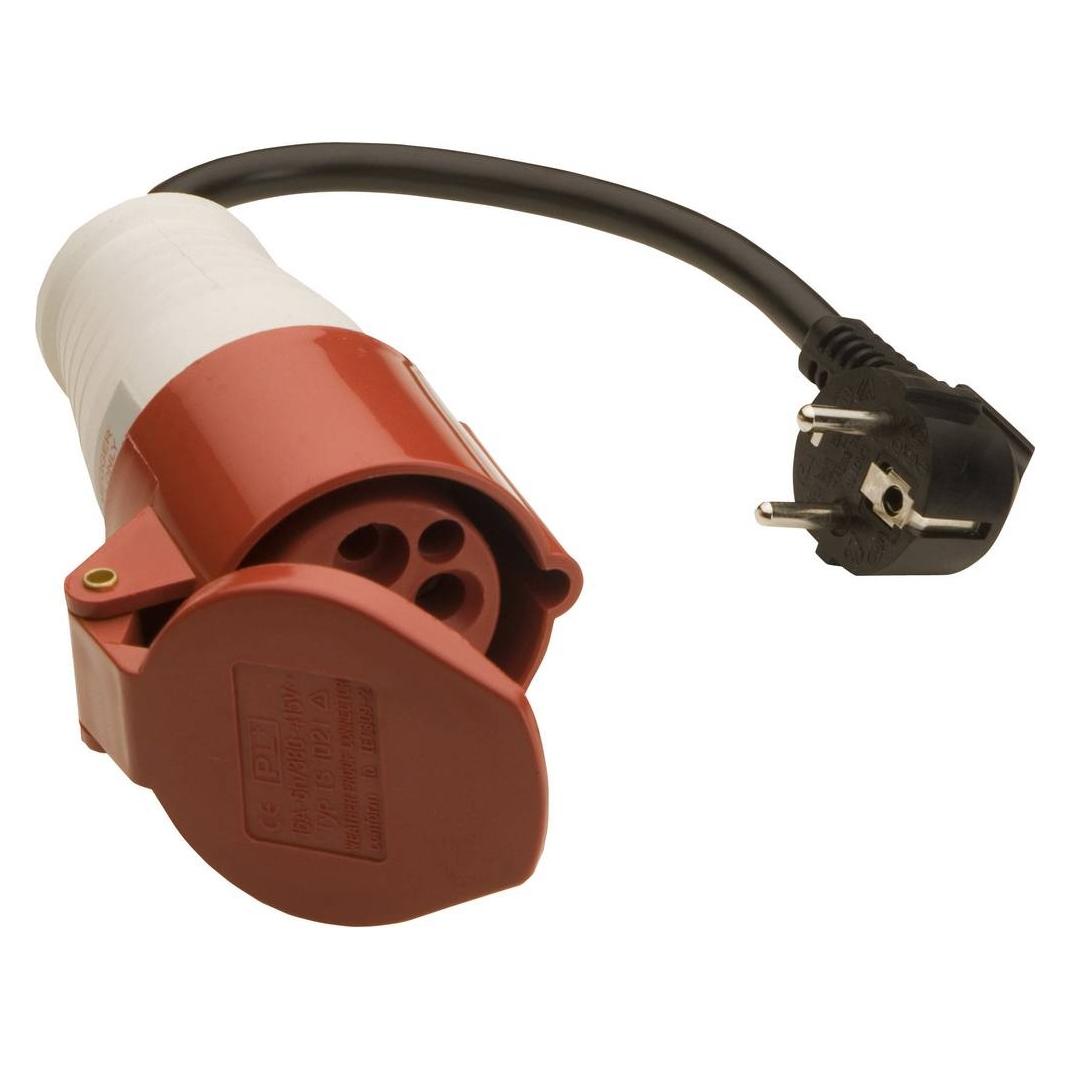 Megger Messadapter 1000-771 Drehstromadapter CEE 5-polig 16A Passend für Details (1000-771)