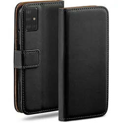 moex Book Case für Samsung Galaxy A51 Klapphülle mit Kartenfach