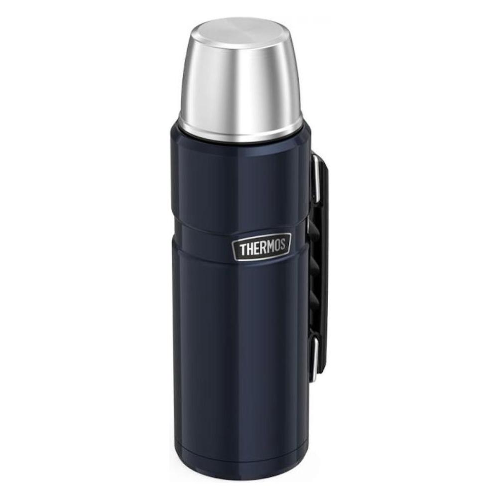 Thermos Style bottle for drinks with a handle - dark blue 1.2 l (1.20 l) (34771703)