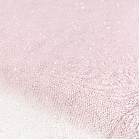 Feintüll "Glitzer", rosé