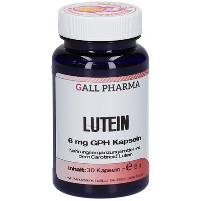 Lutein 6 mg GPH Kapseln 30 St